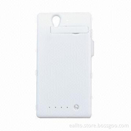 Portable External Battery Power Case for Sony Xperia Z, 2,200/3,200mAh Capacity